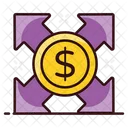 Financial Decision Business Path Career Opportunities Icon