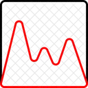 Financial Diagram Bar Chart Bar Graph Icon