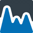 Financial Diagram Bar Chart Bar Graph Icon