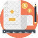 Financial document  Icon