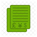 Financial Document  Icon