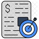 Financial Document Financial Doc Financial Paper Icon