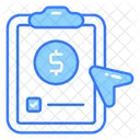 Financial Document Report Icon