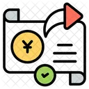 Financial Document Financial Statement Financial Report Icon