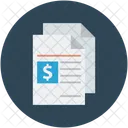Financial Documents Business Icon