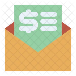 Financial Email  Icon