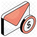 Financial Email Financial Mail Financial Message Icon