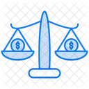 Financial Equality Balance Financial Icon