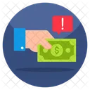 Financial Error  Icon