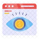 Financial Eye  Icon