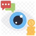 Financial Eye  Icon