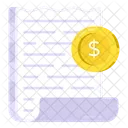 Financial File Document Doc Icon