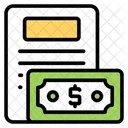 Financial File Document Doc Icon