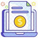 Invoice Bill Payment Shopping Bill Icon