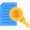 Financial File Search  Icon