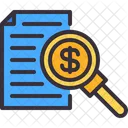 Financial File Search  Icon