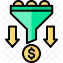 Financial Filter  Icon