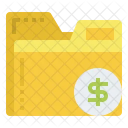 Financial Folder  Icon