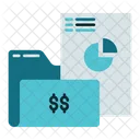 Financial Folder  Icon