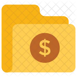 Financial folder  Icon