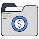 Financial Folder  Icon
