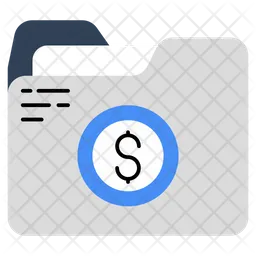 Financial Folder  Icon