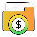 Financial Folder Directory Education Icon