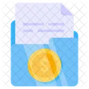 Financial Folder  Icon