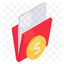 Financial Folder Financial Document Financial Doc Icon