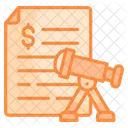 Financial Business Forecast Icon