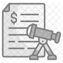 Financial Business Forecast Icon