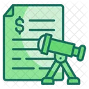 Financial Forecast  Icon