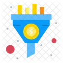 Financial Funnel  Icon