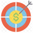 Aim Financial Goal Target Icon
