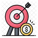 Financial Goal Target Goal Icon