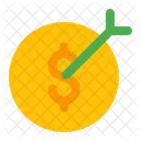 Financial Goal Revenue Finance Icon