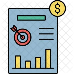 Financial goal  Icon