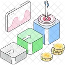 Financial Goal Aim Objective Icon