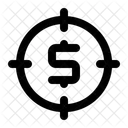 Financial Target Goal Icon
