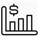 Financial Graph Graph Analysis Icon