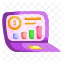 Financial graph  Icon