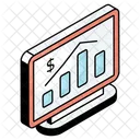 Financial Graph Financial Chart Infographic Icon