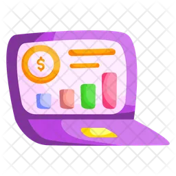 Financial graph  Icon