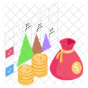 Financial Chart Financial Graph Dollar Chart Icon