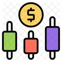 Financial Graph Financial Chart Infographic Icon