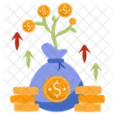 Business Innovation Dollar Plant Business Growth Icon