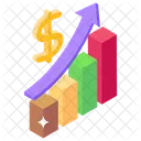 Growth Chart Business Analysis Business Statistics Icon