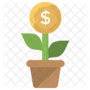 Financial Growth  Icon