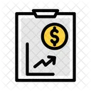 Financial Growth Trading Growth Business Growth Icon