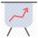 Financial Growth Trading Up Business Growth Icon